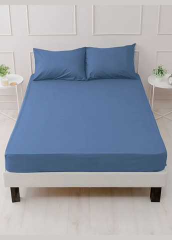 Простынь на резинке microfiber Blue 150х200 (GDMBLSHEETF150200) Good-Dream (321966738)