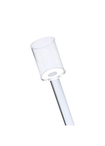 Підсвічник келих скляний на високій ніжці 8×40.5 см декоративний прозорий HP-4-45L Yiwu (370974239)