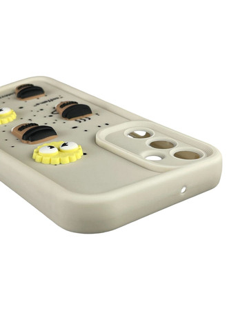 Чехол для Galaxy A25 5G (SM-A256B) с 3д рисунком детский женский объемный на самсунг а25 5г молочный Samsung (366022077)