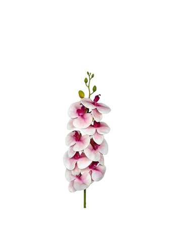 Квітка штучна Орхідея гнучка рожева з темнорожевою-серединкою -1010 No Brand (272149640)