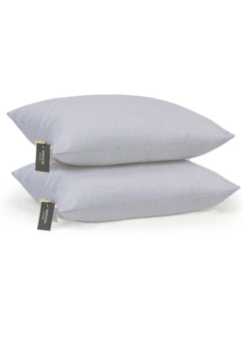 Подушка шелковая №9024 Eco Light Gray средняя 50х70 (2200005993125) Mirson (293655351)