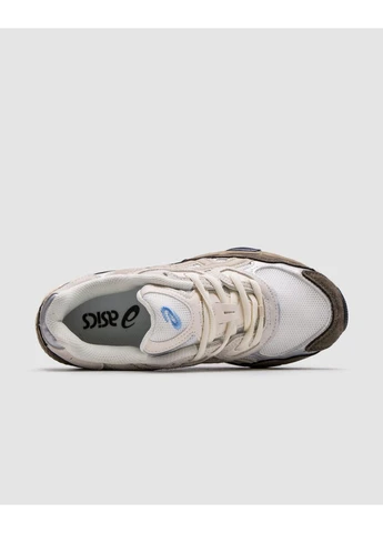 Бежевые летние кроссовки asics gel-nyc cream/brown асикс гель нюк No Brand