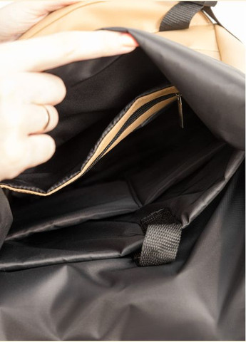 Рюкзак ролл унисекс RollTop LTT бежевый Sambag (302519303)