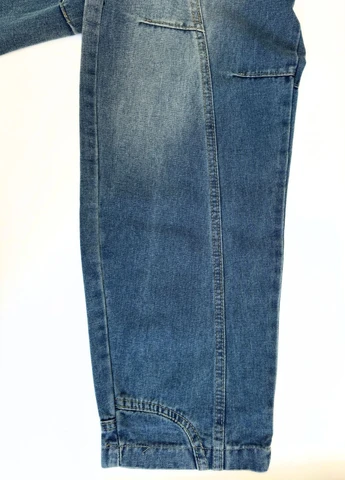 Молодіжні джинси з ефектом зворотного крою No Brand Wide leg (374928204)