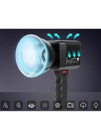 Постійне світло з акумулятором 60Вт CRI 95+ 2500-6500К PU4119B Puluz (397055567)