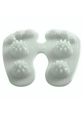 Роликовий килимок для поліпшення кровообігу ніг ступнів з рельєфними виступами 25,5×25,5×4,5 см (479801-Prob) Зелений Unbranded (324210803)