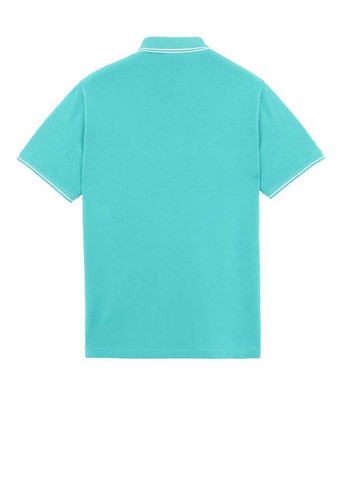 Голубой футболка-поло 22s18 aqua для мужчин Stone Island