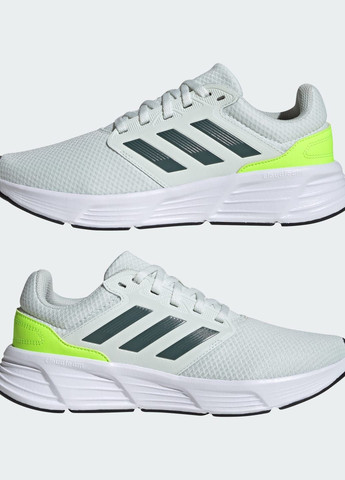 Зелені всесезон кросівки для бігу galaxy 6 adidas