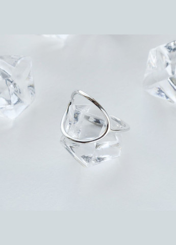 Серебряное кольцо Сфера на фаланге без камней Каштан (342334832)