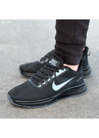 КРОСІВКИ ЖІНОЧІ NIKE AIR ZOOM BLACK НАЙК АІР ЗУМ No Brand чорні демісезони (368855774)