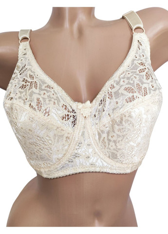 Бежевий мінімайзер бюстгальтер Menlesai з кісточками