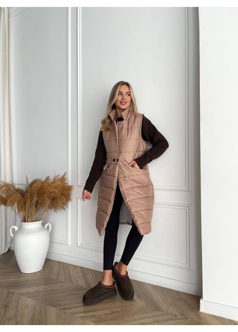 Жилетка женская стеганная на синтепоне 150 (Замеры в описании) DK/DL Мода без кордонів (366725491)