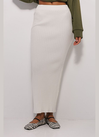 В`язана довга спідниця рожева в широкий рубчик Arjen (302337077)