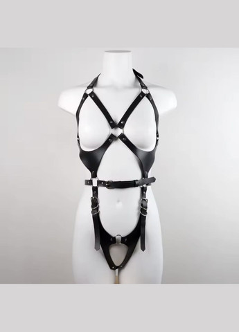 Портупея для БДСМ, жіноча портупея зі штучної шкіри, шкіряна портупея, шкіряний бандаж, шкіряні ремені БДСМ No Brand (341305740)