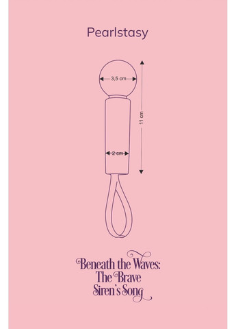 Минивибромассажер Pearlstasy violet FairyGasm (316252873)