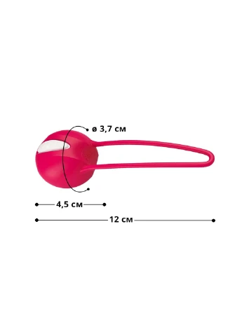 Вагінальна кулька Smartball Uno, 12 см (червона) Fun Factory (376224586)