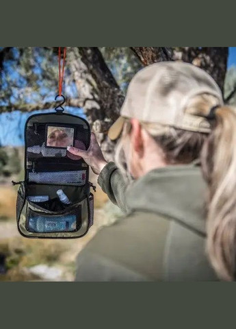 Підсумок тактичний Косметичка військова Чорна TRAVEL TOILETRY BAG BLACK (MO-TTB-NL-01) Helikon-Tex (292132206)