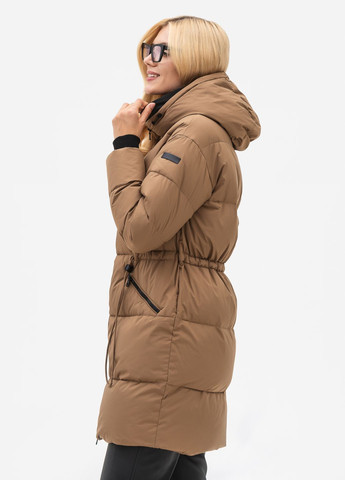 Темно-бежевий зимній Пуховик Nortfolk