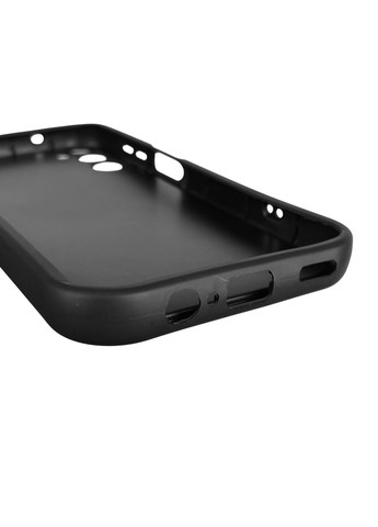 Чехол силиконовый Soft Touch с 3D принтом для Galaxy A14 4G (SM-A145F) черный (Полная защита камеры) Samsung (371652984)