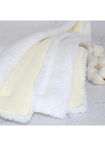 Детский плед с плюшем Белый 86х96 см (7748) Прованс (367108655)