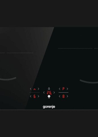 Варочная поверхность индукционная, 60см, PowerBoost, TouchControl, сочетание конфорок, черный Gorenje (322843555)