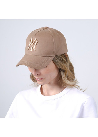 Бейсболка з регулятором жіноча бавовна бежева ДЖОСЛІН LuckyLOOK 745-636 (323582286)