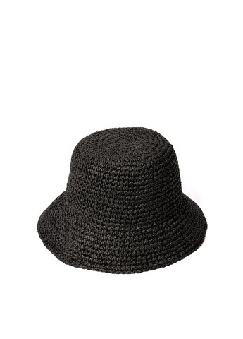 Панама жіноча в'язана папір чорна МЕДЛІН LuckyLOOK 734-326 (328217393)