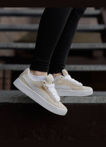 Кроссовки женские No Brand бежевые демисезоны (329996355)