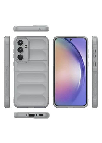 Чохол-накладка Cosmic Magic Shield для Samsung Galaxy A35 антиударний TPU 5G Grey Smoke No Brand (403007482)