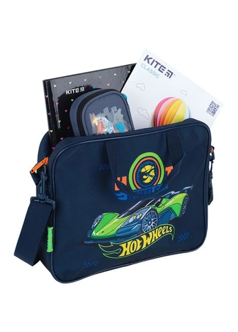 Школьная текстильная сумка HW26-589 Hot Wheels Kite (382730512)