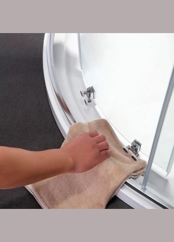 Душова кабіна А-511, 80х80х190, двері розсувні, скло прозоре Dusel (328596691)