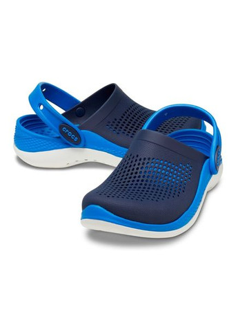 Синие кроксы literide 360 clog navy white j1-32.5-20.5 см 207021 Crocs
