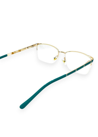 Очки для зрения женские золотисто-зеленые No Brand (305416112)