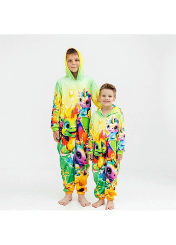 Кигуруми для детей до 3 лет 3D Яркие Дракончики 4026, 0, 104 17489 104, см FlexDress (324623296)