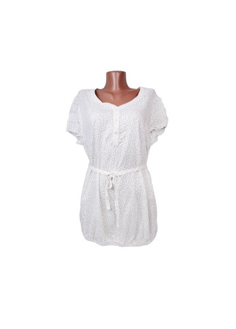 Комбинированная летняя блуза-рубашка для беременных и кормящих в горошек l комбинированный Yessica