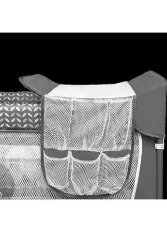 Манеж Flower Grey Scandi, сірий Lionelo LO-FLOWER GREY SCANDI (336330338)