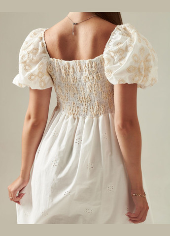 Білий кежуал сукня жіноча літня біла Clew