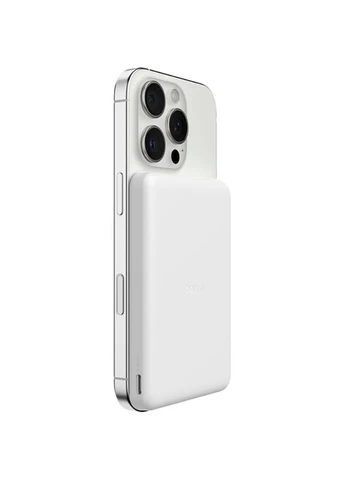 Powerbank Slim Magnetic 5000mAh 15W White (BPD010HQWH) Belkin (399517972)
