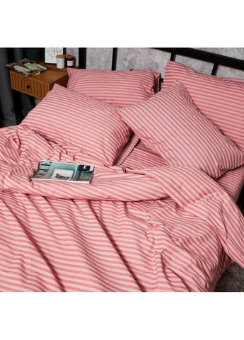 Комплект постільної білизни Бязь Gold Люкс «» Двоспальний 175х210 наволочки 2х40х60 (MS-820006620) Moon&Star Pink Whisper (356115074)