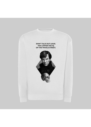 Світшот з принтом "Don't talk out loud". Sherlock (10314799081) ТiШОТКА (365435964)