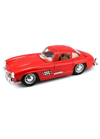 Автомодель - MERCEDES-BENZ 300 SL (1954) (асорті червоний, сріблястий, 1:24) Bburago (339783410)