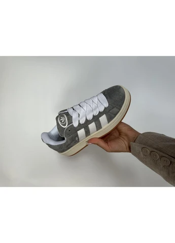 Білі кросівки чоловічі adidas campus 00s grey/white адідас кампус білі демісезон No Brand