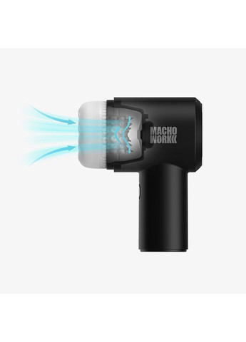 Мастурбатор для головки члена MACHO WORK 2, пульсація та посмоктування, 10 режимів Otouch (331767568)
