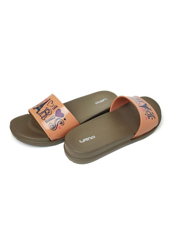 Шльопанці жіночі Lano бежевий 7159 No Brand (257196616)