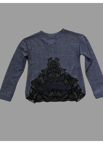 Mone джемпер синій для дівчинки синій святковий, повсякденний