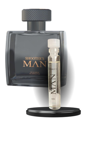 Пробник тестер мужской парфюмированной воды Shooters Black 1.4 мл Farmasi (370604376)