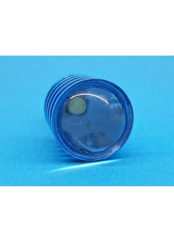 Светодиодная лампа P21/5W BAY15D 12 V CREE с линзой, синий радиатор 23 мм, 2 контакта White (394200934)