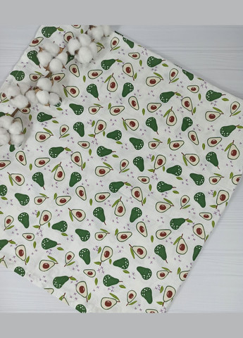 Набір в коляску або ліжечко з муслиновим пледом a.l.babybox Зірки білі на м'ятному No Brand (315488356)