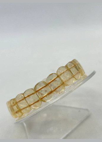 Браслет цитрин 20 см Жовтий No Brand (331610970)