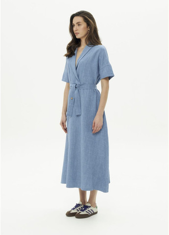 Комбинированное платье 1600332507al джинс Alvo